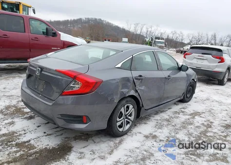 2017 Honda Civic Lx из США, поврежденный, VIN 19XFC2F57HE079136